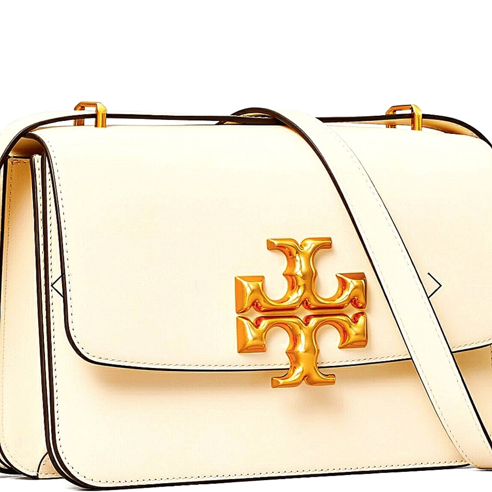 Tory Burch (Eleanor Shoulder Bag) New Cream Color, *** Brand New Never Been Worn